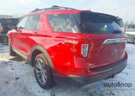 2023 Ford Explorer Xlt z USA, uszkodzony, nr VIN 1FMSK8DH5PGC30647